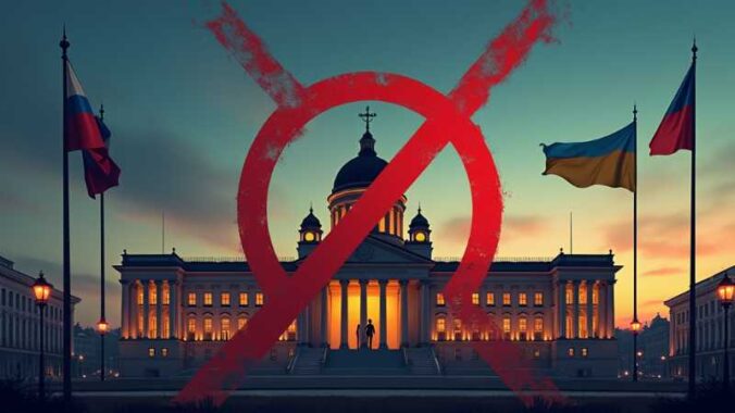 Ukraine Bans Russia-Linked Minority Church Amid Tensions, Concept art for illustrative purpose, tags: mit - Monok